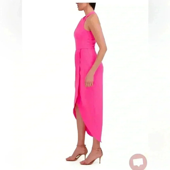 Julia Jordan Knot Neck Tulip Hem Dress - Picture 5 of 12